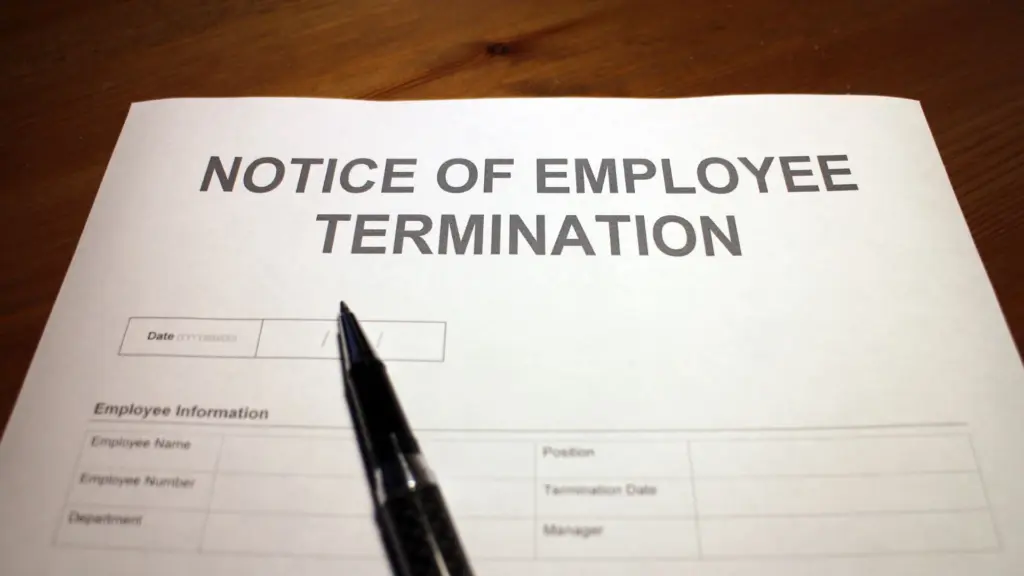 A Termination Notice.